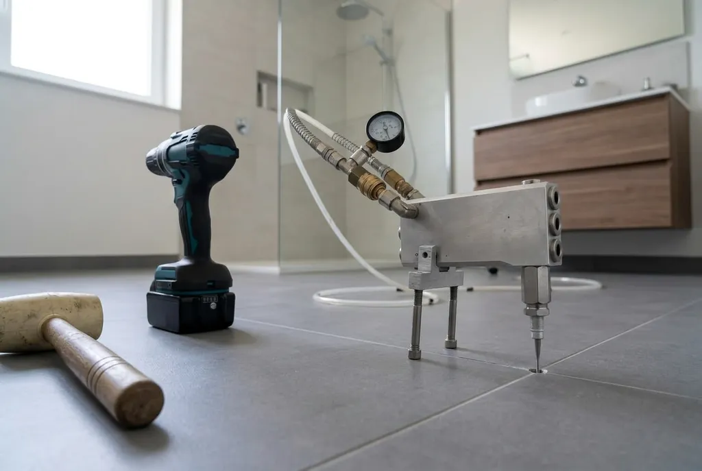 Kitbedrijf Ridderkerk – holle tegels injecteren